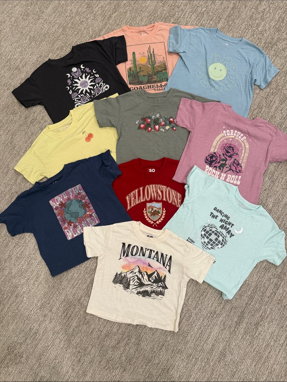 SO Crop Graphic T Bundle